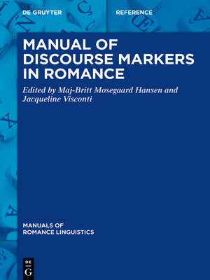 cover image of Manual of Discourse Markers in Romance